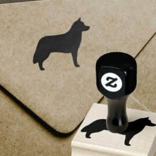 Siberian husky Hund aveln Silhouette Stämpel