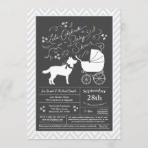 Siberian husky Hund Baby Shower Gender Neutral