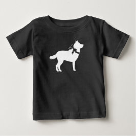 Siberian husky Hund Baby Shower Puppy Grått T Shirt