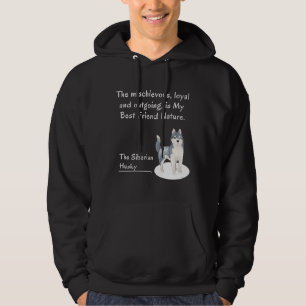 Siberian husky Hund Hoodie
