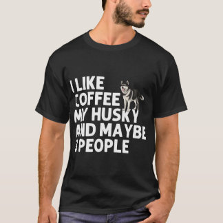 Siberian Husky Hund Husky Älskare Roligt Present T Shirt