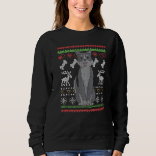 Siberian husky Hund Jultomten Ugly jul Patt T Shirt