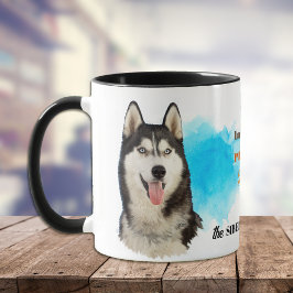 Siberian husky Hund Loyal Friend Mugg