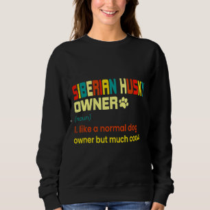 Siberian husky Hund Mamma Pappa T Shirt