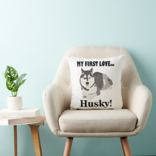 Siberian husky Hund Pet Siberian husky Kudde