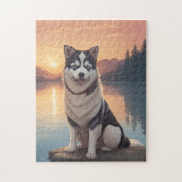 Siberian Husky Hund Pussel