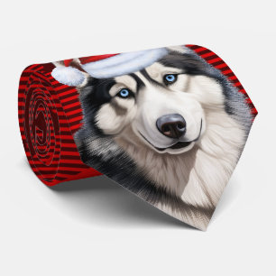 Siberian husky Hund Red Buffalo Play-jul Slips