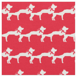 Siberian husky Hund Silhouette Pet Red Tyg
