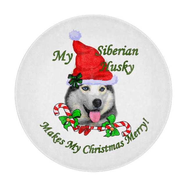 Siberian husky jul (Framsidan)