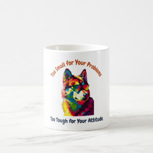 Siberian husky kaffemugg