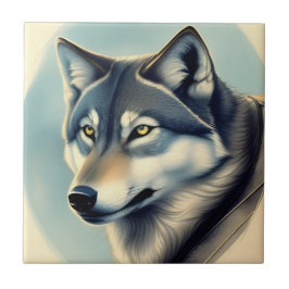 Siberian Husky Kakelplatta