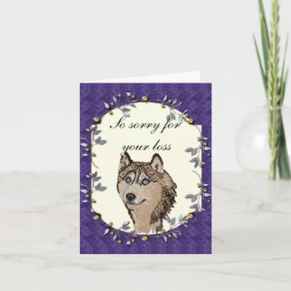 Siberian husky kort