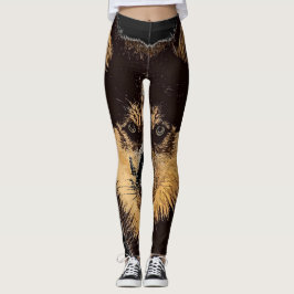 Siberian husky Kvinnors förband Leggings