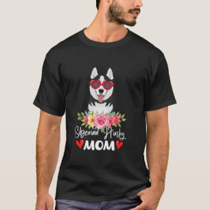 Siberian husky Mamma Mamma Sunglasses Hund älskare T Shirt