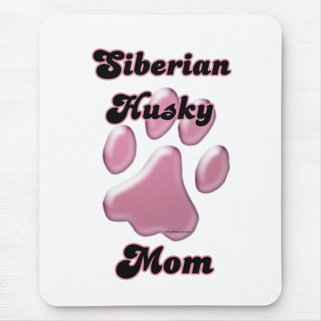 Siberian husky Mamma Rosa Pawprint Musmatta (Framsidan)