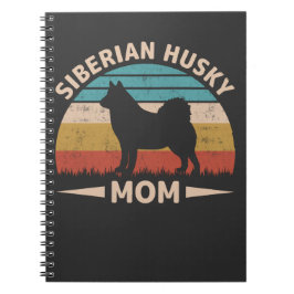 Siberian husky Mamma Speciell Bond Husky Mamma Anteckningsbok