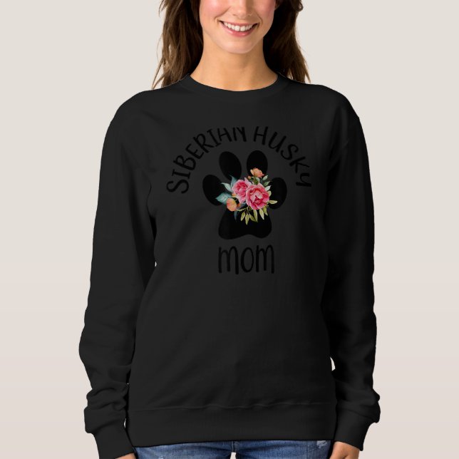 Siberian husky Mamma T Shirt (Framsida)