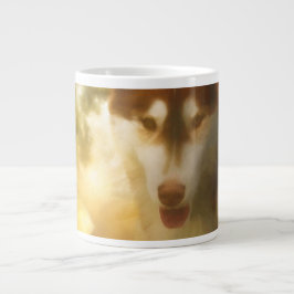 SIBERIAN HUSKY MÅNE KINGDOM JUMBO MUGG
