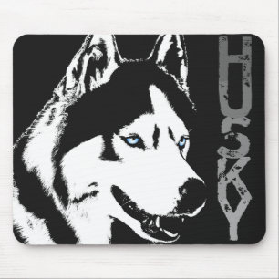 siberian husky Mousepad ger Malamute Varg Hundar Musmatta