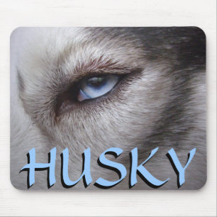 Siberian husky Mousepad Gifts Malamute Sled Hundar Musmatta
