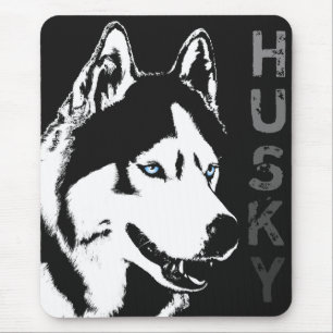 Siberian husky Mousepad Husky Mousepads & gåvor Musmatta