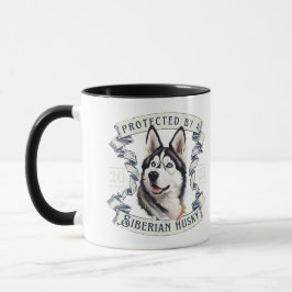 Siberian husky Mugg