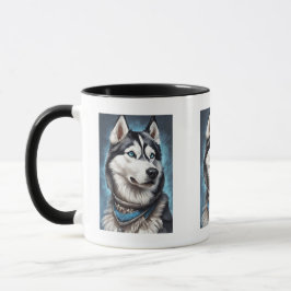Siberian husky Mugg