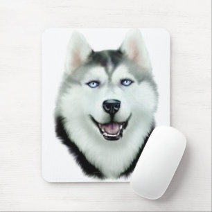 Siberian husky musmatta
