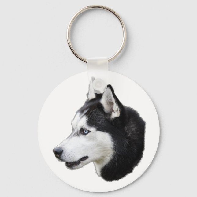 siberian husky nyckelring (Framsida)