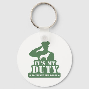 Siberian husky nyckelring