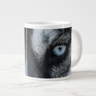 Siberian husky Ögon Jumbo Mugg
