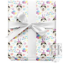 Siberian Husky Presentpapper
