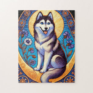 Siberian husky pussel