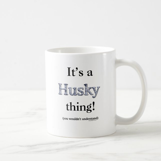 Siberian husky Sak Kaffemugg (Höger)