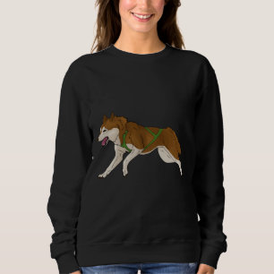 Siberian husky Sled Hund Red T Shirt