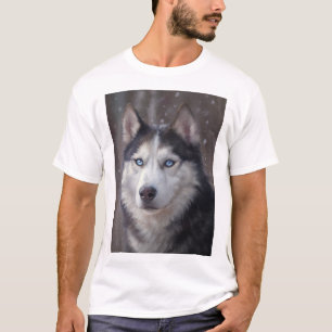 Siberian husky t shirt
