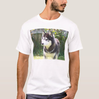 Siberian husky t-shirt