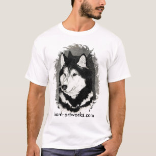 siberian husky tee