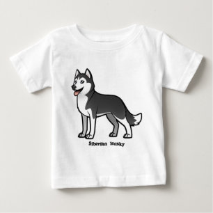 Siberian husky tee shirt