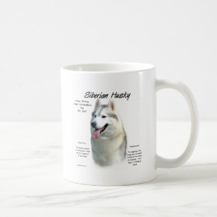 Siberian huskyhistoriedesign kaffemugg