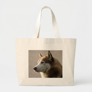 Siberian huskyhundar jumbo tygkasse