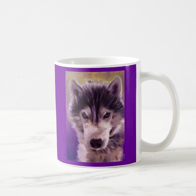 siberian huskymugg kaffemugg (Höger)