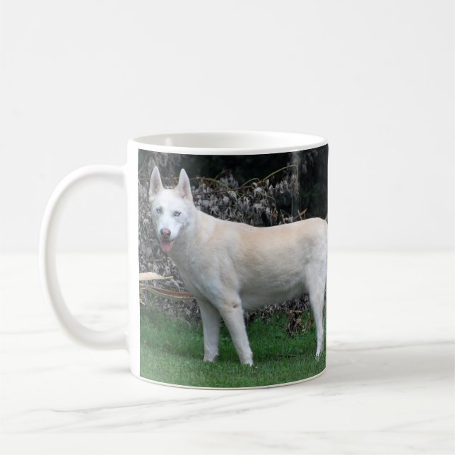 Siberian huskymugg kaffemugg (Vänster)