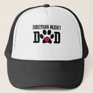 Siberian huskypappa keps