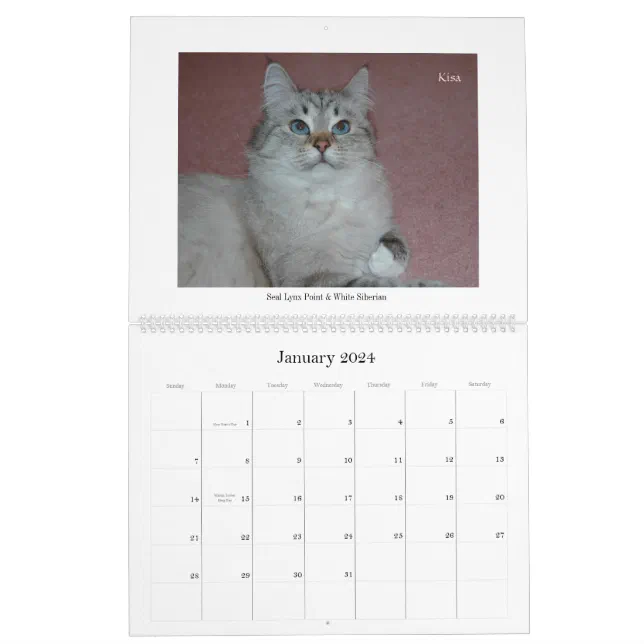 Siberian katt- och kattungekalender Final2 Kalender |