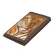Siberian plånbok för nylon för tigerporträttbrunt (Bottom)
