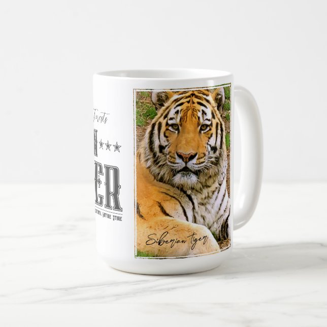 Siberian Tiger マグカップ Kaffemugg (Framsida höger)