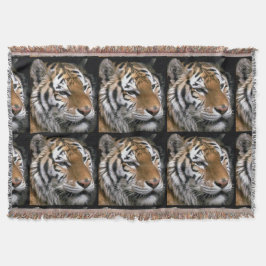 Siberian Tiger Älskare Filt