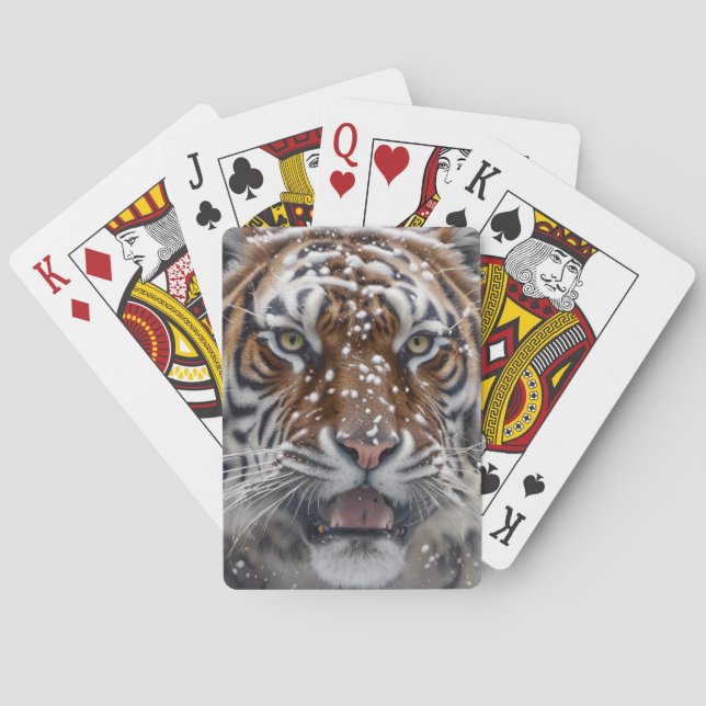 Siberian Tiger Casinokort (Baksidan)