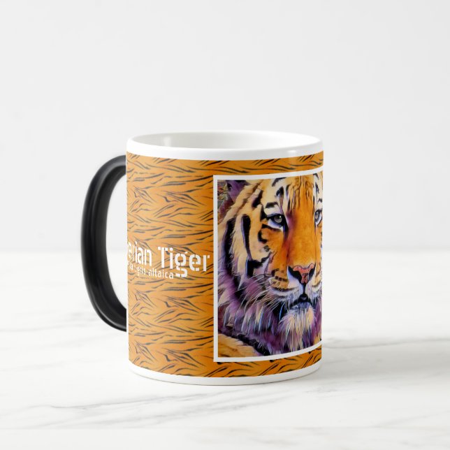 Siberian Tiger [Morphing Mug] Magisk Mugg (Framsida vänster)